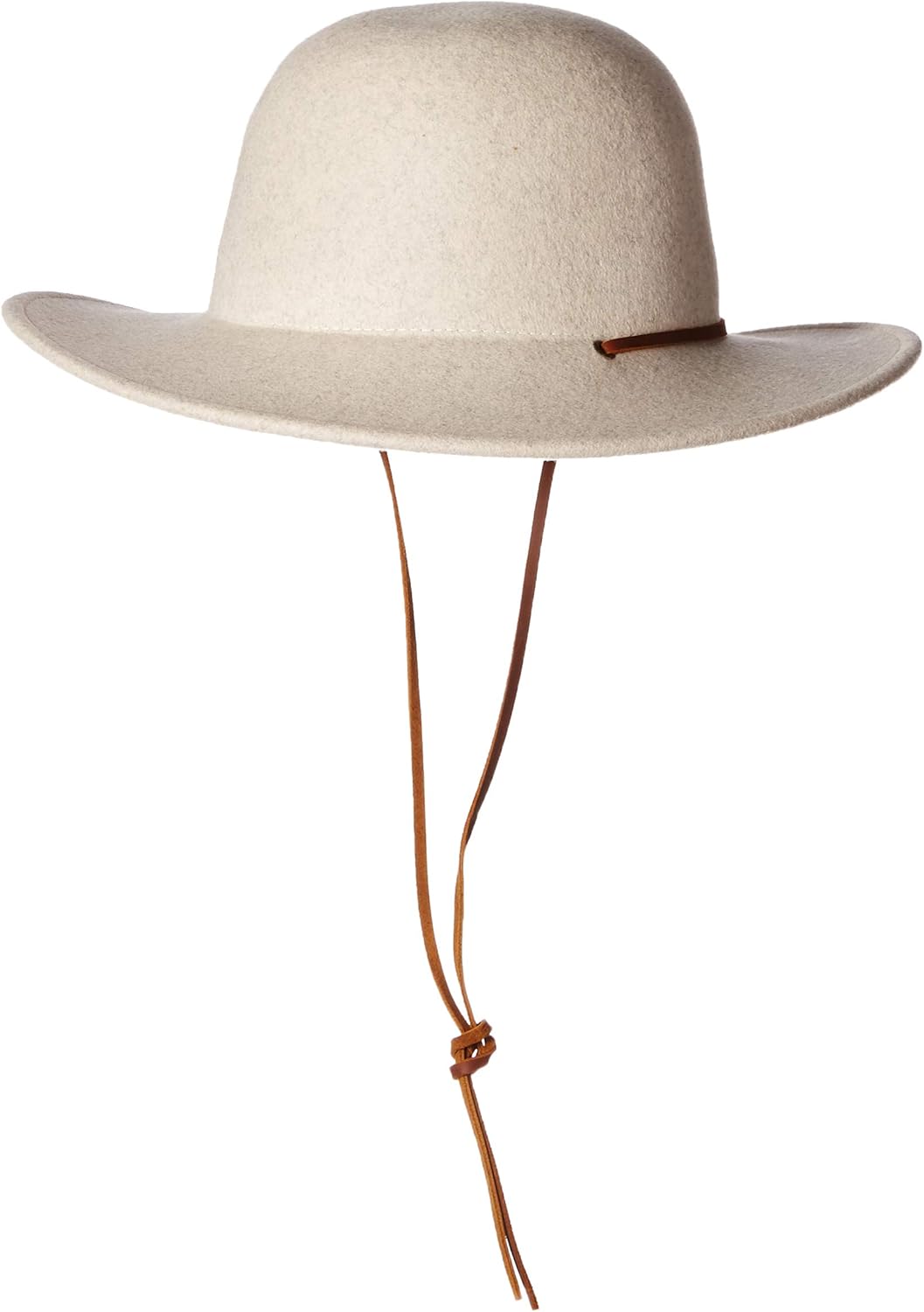 Brixton Men's Tiller Wide Brim Felt Fedora Hat: Clothing