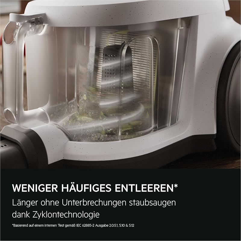 CLEAN 5000 Staubsauger beutellos, 1000 W, 100% Staubaufnahme, AL51C1DRF
