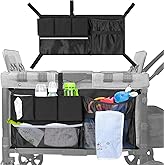 Stroller Wagon Cargo Net, Wagon Accessories Organizer Compatible with WONDERFOLD W-Series Models, Large Capacity Mesh Cargo Storage Bag with Sorting Pockets Compatible with Keenz Wagon (wagon net)