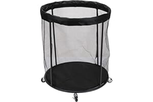 Mtucegi Storage Cart Sports Equipment Organizers With Holder Storing Volleyball Basketball Soccer And Baseball Storage Cart H
