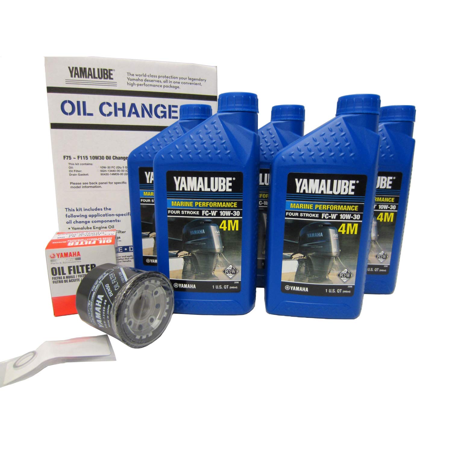 Amazon.com: Yamaha Yamalube LUB-MRNMD-KT-11 Outboard Oil Change Kit:  Automotive