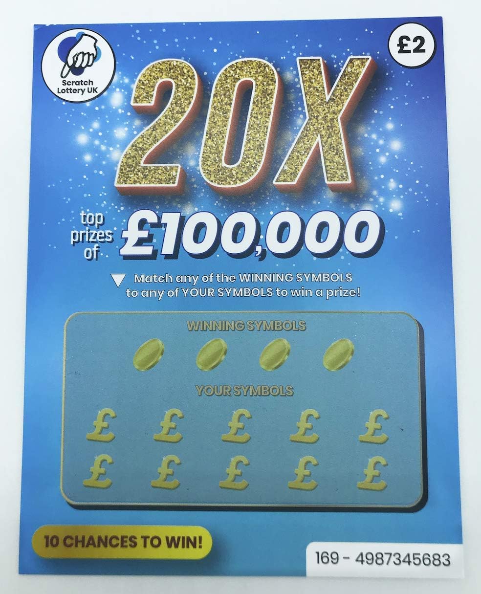 Pinelands Winning Joke Scratch Card Fake Lottery Ticket Each Card Appears to Win Thousands (Multipack x 3) - Image 4