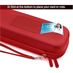 PROHAPI Hard Stethoscope Case, Large Stethoscope