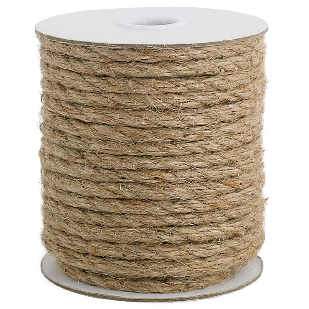 Photo 1 of **MISSING PARTS**
Vivifying 6mm Jute Rope, 66 Feet Natural Heavy Duty Brown Twine for Crafts, Cat Scratching Post, Gardening, Bundling and Hanging