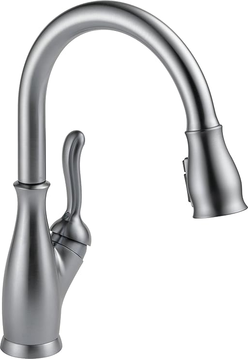 Delta Faucet Leland Single Handle Kitchen Sink Faucet With Pull