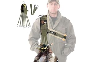 PAMASE Ducks Carrier Duck Hunting Gear - Anti-Drop Game Carrying Lanyard with Crossbody Strap for Waterfowl Goose, Hunting Accessories Stuff Gifts for Hunters