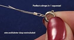 The Bead Buddy 1 Step Crimper One Squeeze Crimp Tool