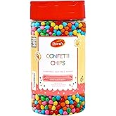 Rainbow Candy Coated Chocolate Chips | Cosmic Brownie Sprinkles [10 Oz] | Mini Chocolate Baking Chips for Ice Cream & Cake De