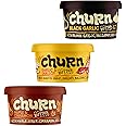 Churn Flavored Butter Dinner & Dessert Variety Packs Churned with Organic Grass Fed Butter (5.5oz, Pack of 3) - Non-GMO, Hormone-Free, Compound and Finishing Butter (Dinner & Dessert)