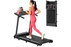 AoraPulse Portable Foldable Treadmill Walking Pad for Home & Office, 3.0 HP Brushless Motor, 300 LB Capacity, Compact Walking