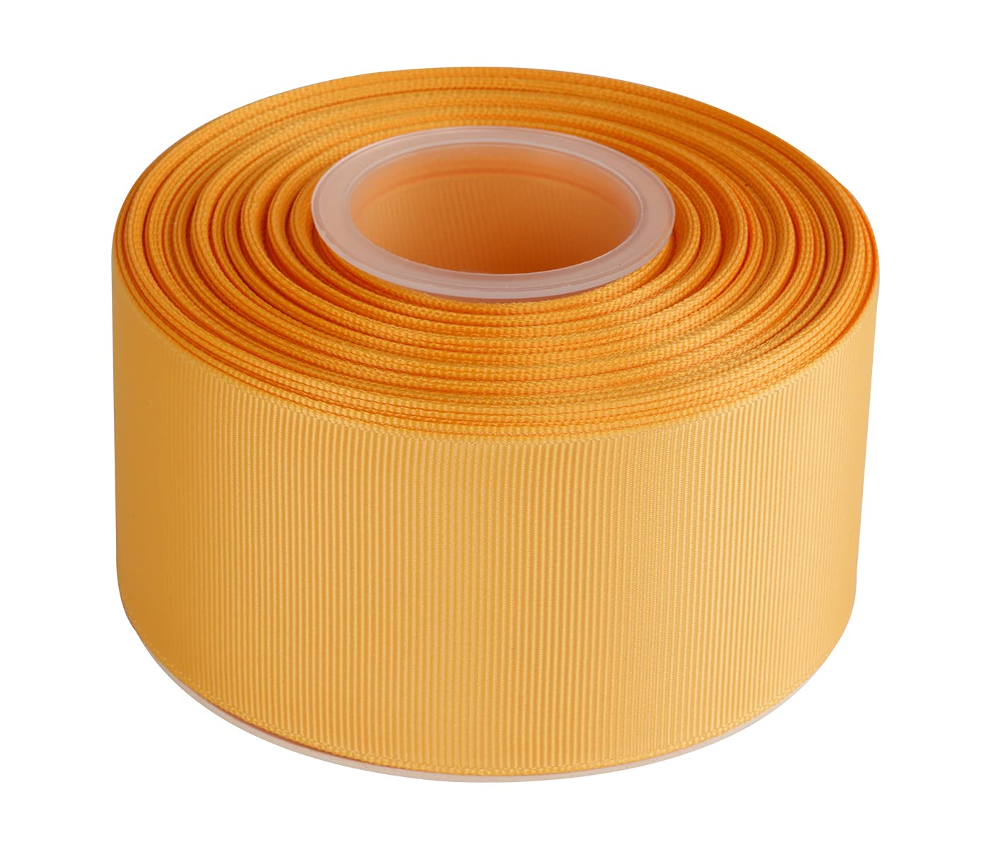 Joycrosso 50mm width Grosgrain Ribbon 22 Meters-Roll Set for Gift Wrapping Party Favor Hair Braids Baby Shower Decoration Craft Supplies, Yellow Gold