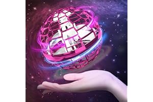 GENERIC Upgraded 2025 Flying Orb Ball Hover Orb Hand Drone Kids Galaxy Boomerang Ball Cosmic Spinner Globe Magic Flying Spinner Floating Balls Indoor Outdoor Cool Toys Gifts for Kids Ages 6+ Boys Girls Purple