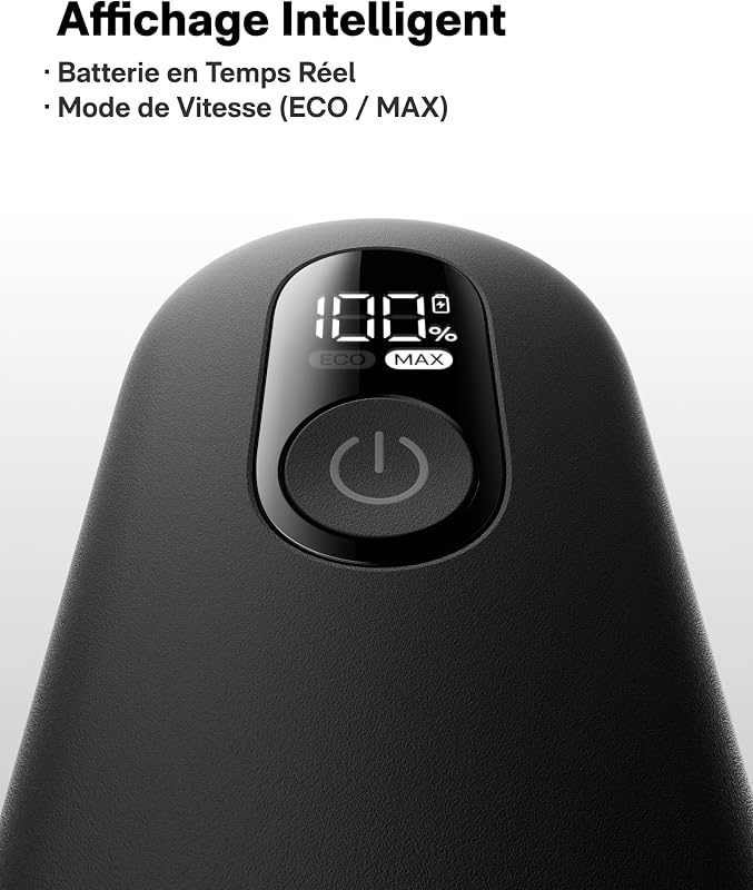 Grip™ Brosse Nettoyante Électrique, IPX7 Étanche, Légère (0.29 kg) avec 6 Têtes, Brosse Électrique Nettoyage pour Cuisine, Vaisselle, Évier, Gril, Plaque de Cuisson, Carrelage, Ustensiles
