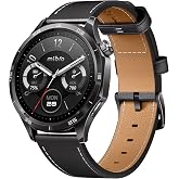 mibro GT Smart Watch for Men Women, 1.43" AMOLED, AI Assistant, GPS, Black | 8-Day Battery, Bluetooth Call, 5ATM Waterproof, Heart Rate and Sleep Tracking, Stainless Steel, Suitable for Android &amp; iPhone