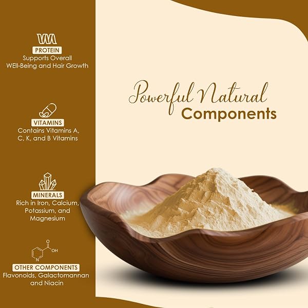 MI NATURE FENUGREEK POWDER – 100% NATURAL TRIGONELLA FOENUM SEEDS – BULK PURE METHI POWDER FOR COOKING, HAIR AND SKIN CARE – 1KG (35.27OZ) RESEALABLE POUCH