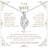 925 Sterling Silver Necklace Jewelry for Women- Exquisite Zircon Trendy Dainty Adjustable Chain Forever Love Pendant Necklace Heart Round Teardrop Birthday Anniversary Valentines Day Gift for Wife