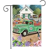 Flower Farm Spring Garden Flag 12.5" x 18" Briarwood Lane