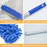Lomida Microfiber Duster Kit Telescoping Pole 30-81 in Cobweb Ceiling Fan view 4