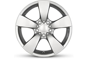 ROAD READY WHEELS For 2004-2007 BMW 525i 17 Inch Painted Silver Rim - OE Direct Replacement - Road Ready Car Wheel