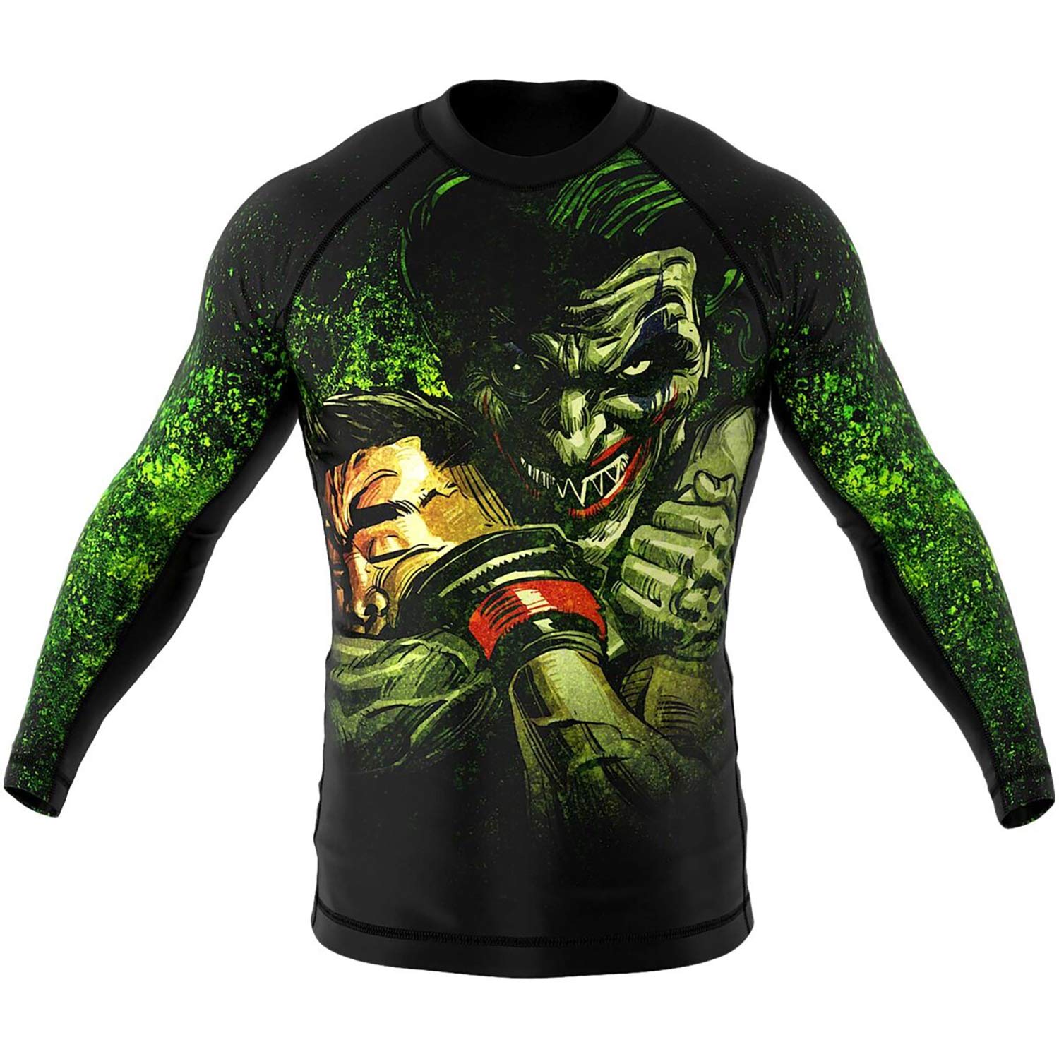 SMMASH Rashguard Longsleeve for Martial Arts, Professional Sportswear, Slim Fit Compression Tops for Men, Breathable and Light, Sport Tops for MMA, Krav MAGA, BJJ, Kickboxing