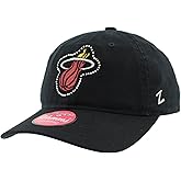 ZHATS NBA Officially Licensed Women's Adjustable Hat Girlfriend Sparkle, Team Color