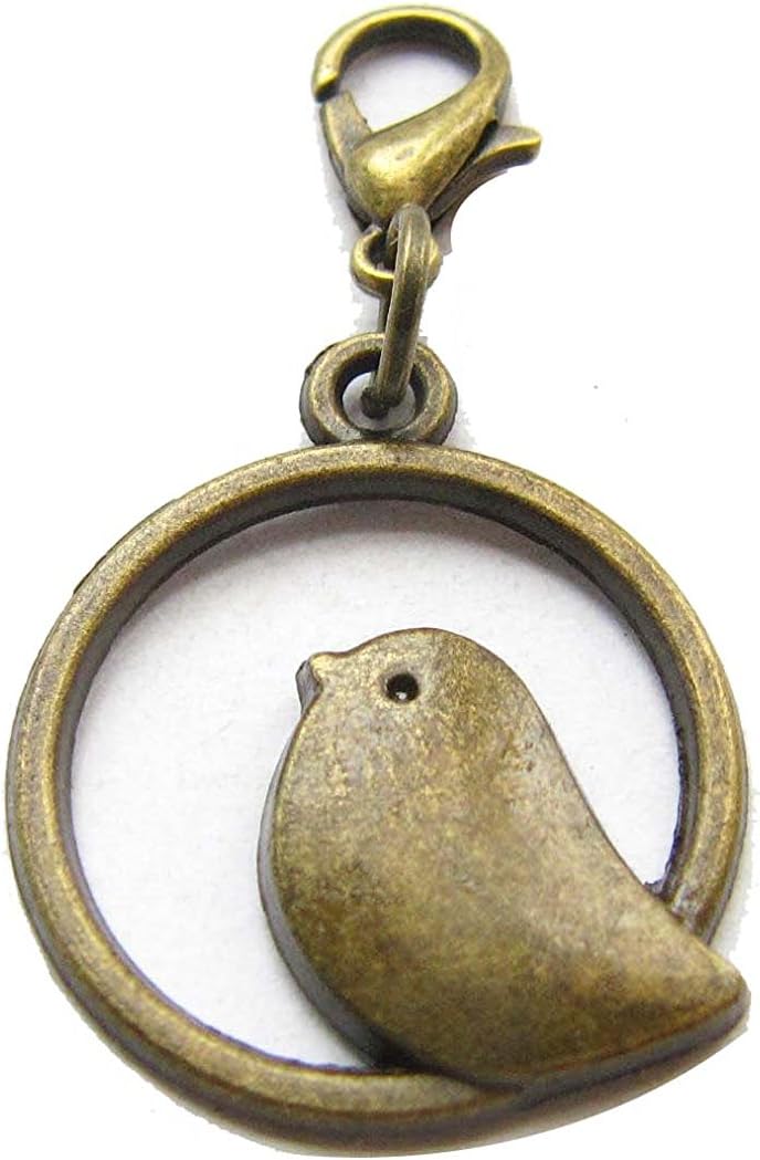 Bird zipper pull Charm Decorative Zipper Sewing Supply