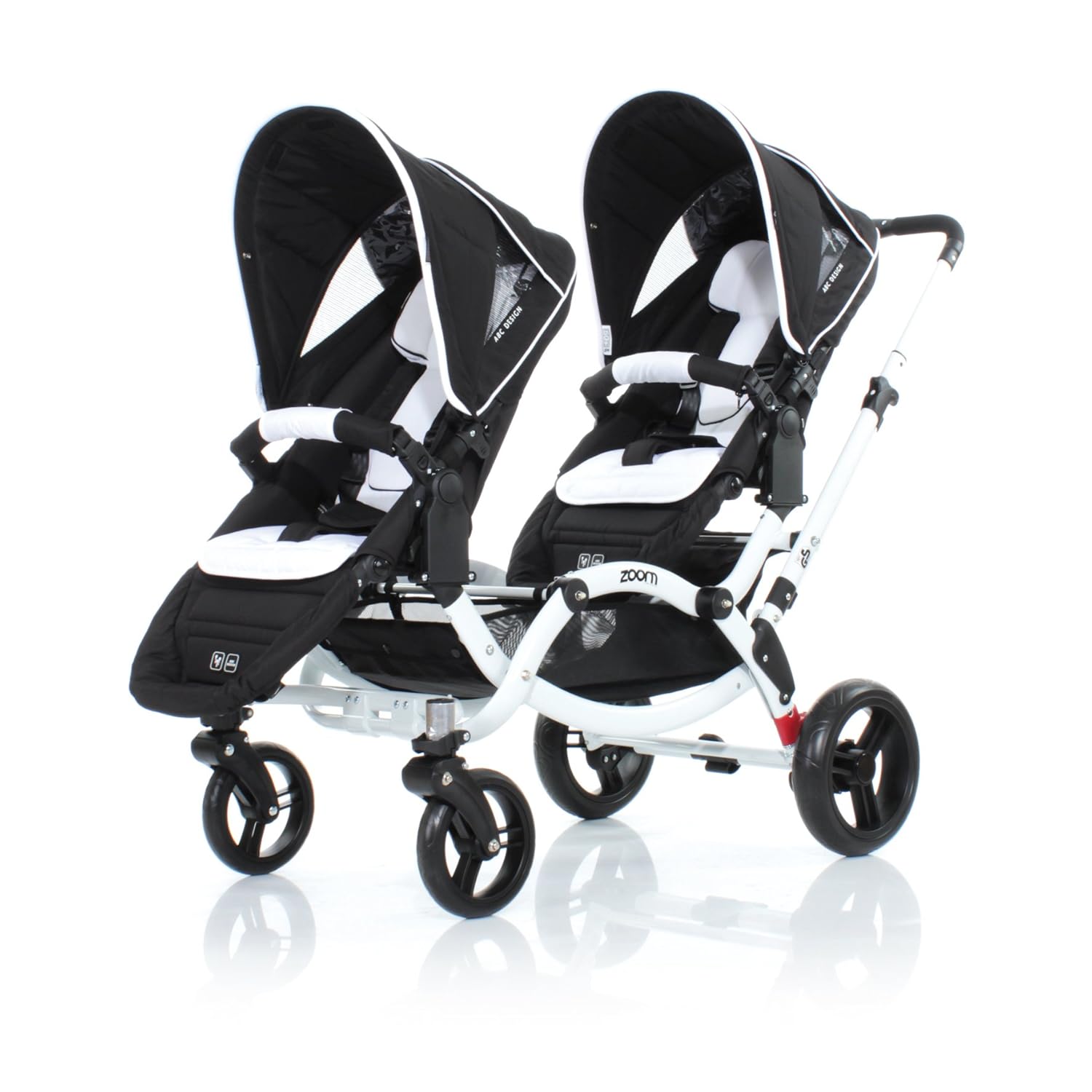 abc zoom tandem pram