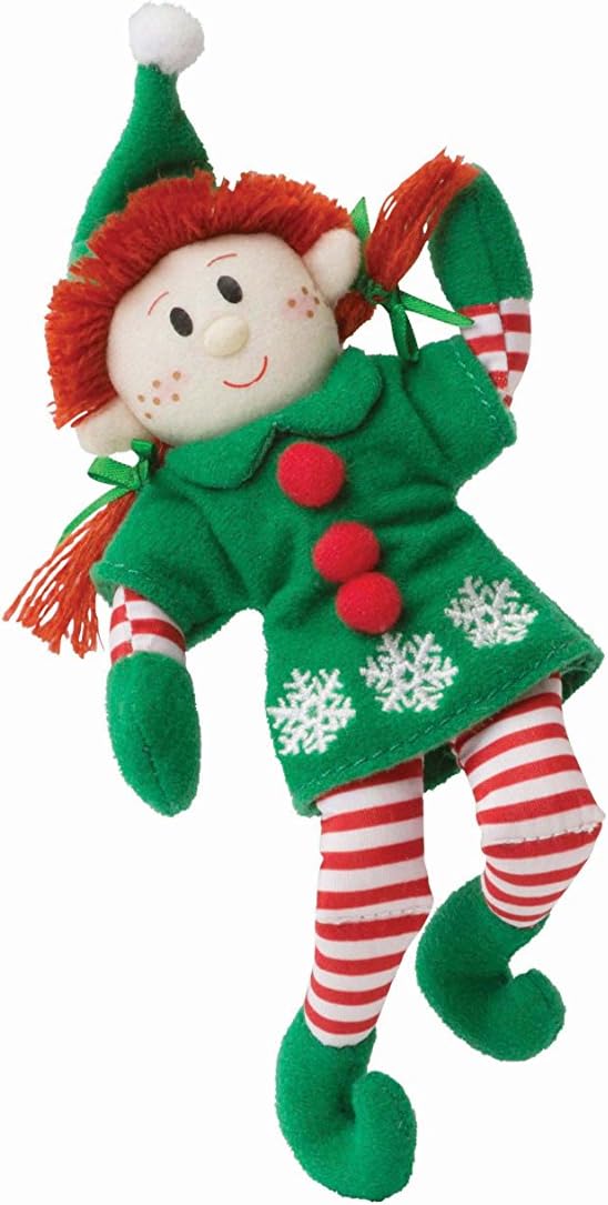 Elf Magic Girl with Red Hair Holiday Doll - 6 Inch