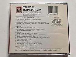 Tradition: Itzhak Perlman Plays Popular Jewish