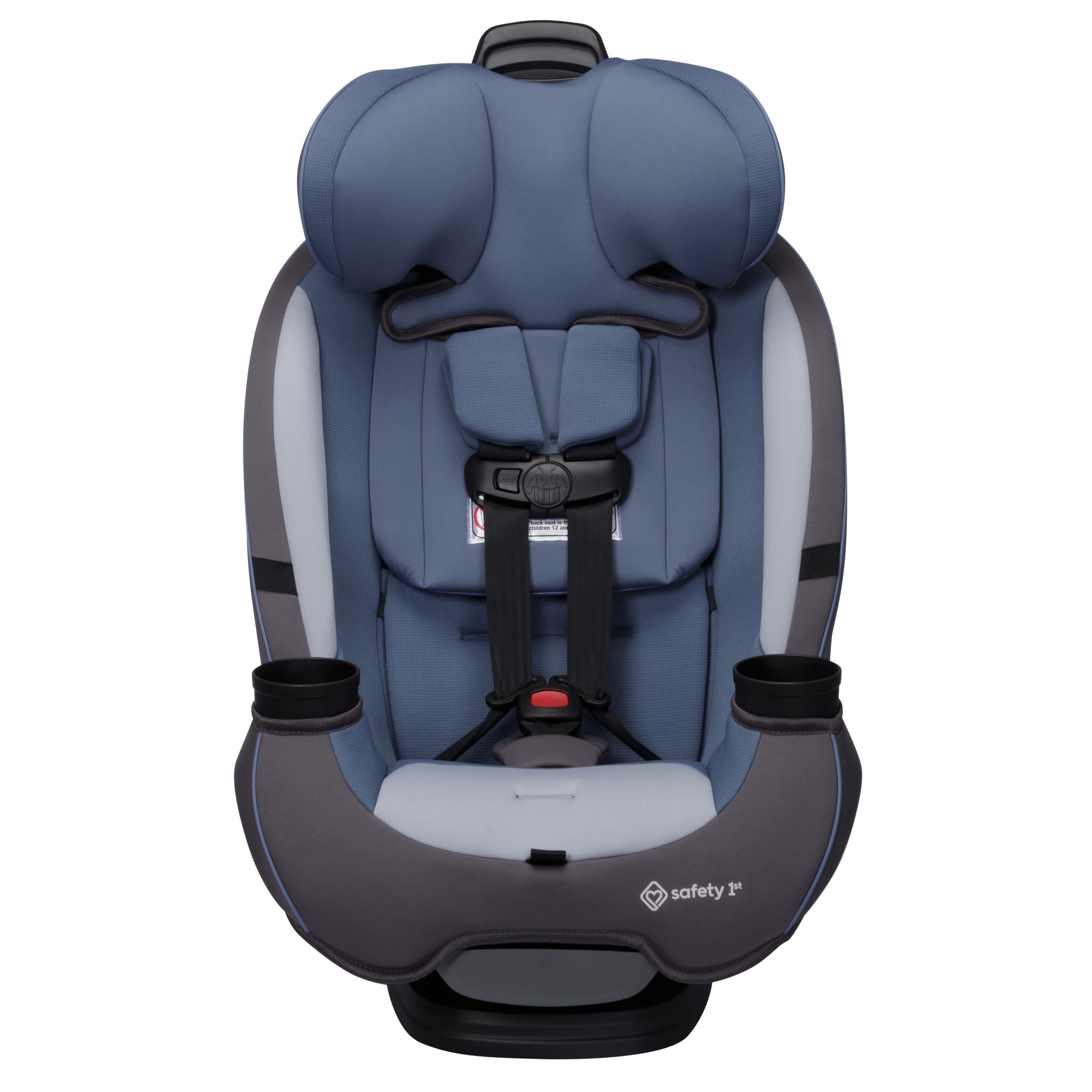 Safety 1st Grow and Go All-in-One Slim Convertible Car Seat, Rear Facing, 5-40 lbs, Forward Facing (30–65 lbs), High Back Booster Seat 40-100 pounds, Alaskan Blue