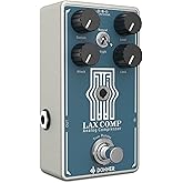 Donner Compressor Guitar Pedal, Lax Comp Compressor Pedal for Electric Guitar and Bass, Classic Peak Limiter Style Compressor