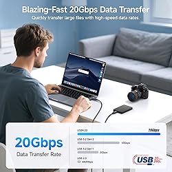 Cable Matters [USB-IF Certified] 20Gbps USB 4 Cable