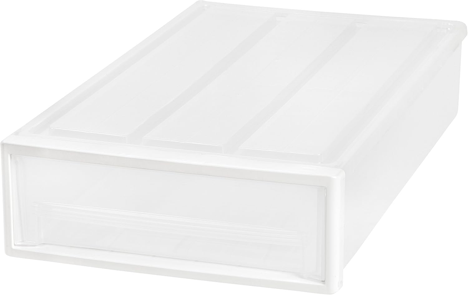 IRIS Underbed Storage Drawer, Clear by "IRIS USA, Inc." Amazon.co.uk