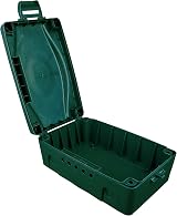 Masterplug Weatherproof Outdoor Electric Box Green 351 x 220 x 126.5 mm