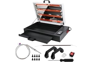 Helivivfy DTF Oven - 16.93"*12.6" A3+ DTF Transfer Printing Drying Oven, Curing Transfer Film with Temperature and Time Control