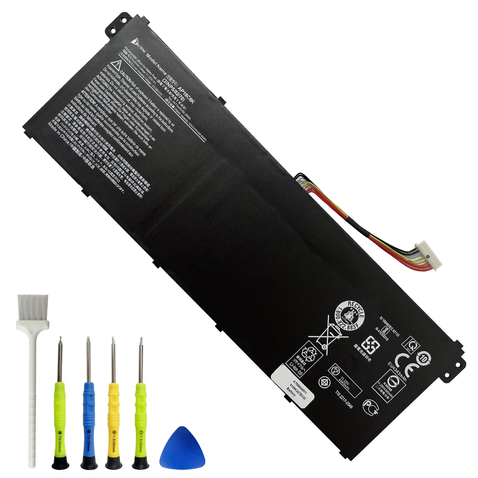 TAVZENL AP18C8K 50.29Wh Battery Replacement for