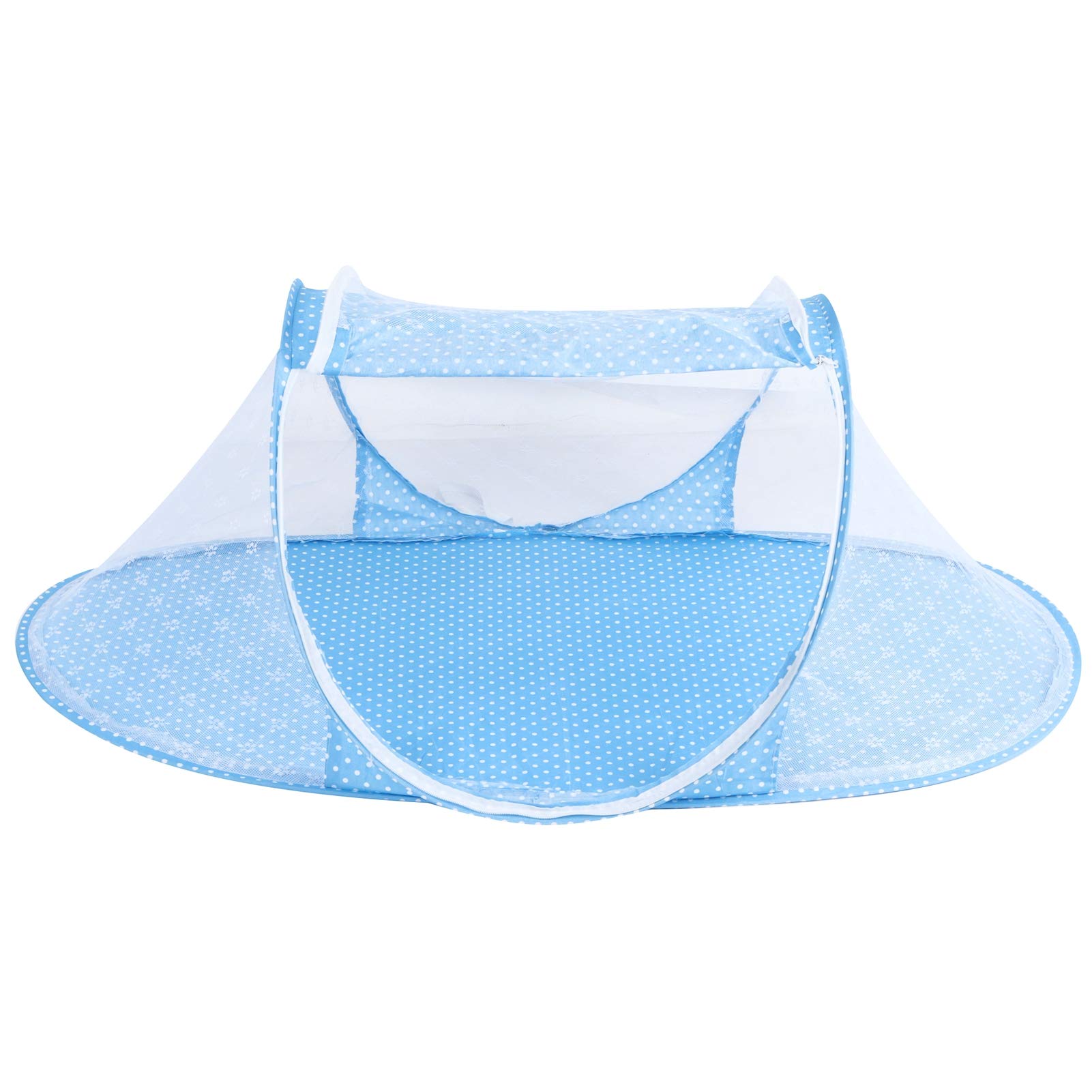 Photo 1 of Tefola Baby Mosquito Net, Folding Crib Netting Baby Bedding Portable Comfortable Environment Foldable Storage for Children Summer Supplies