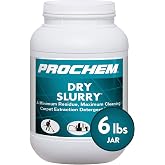 Prochem Dry Slurry Professional Cleaning Concentrate Detergent Powder for Carpet, 6 Lb Jar