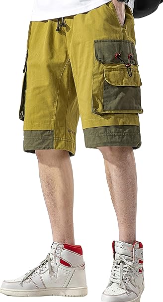 two tone cargo pants