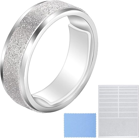 Ring Size Adjuster Loose Rings Adjuster Invisible Ring Sizer with Clean