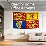 SHATCHI King Charles III Royal Standard Flag 5ft x 3ft Polyester view 7