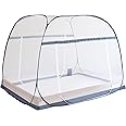 Mosquito Net Pop Up Ten,Folding Netting Bed Tent,Portable Mosquito Netting with Bottom,Bug Net,Canopy Outdoor,Camping Tent,Insect Screen,Ultralight,Folding Design,Extra Large Space L78 x W71 x H65inch