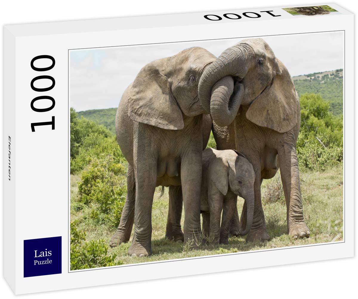 Lais Jigsaw Puzzle Elephant 1000 Pieces Amazon.co.uk Toys & Games