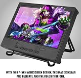 Dpofirs 7 Inch HD Portable Monitor 1024x600 HDMI VGA AV for Raspberry Pi Car view 2