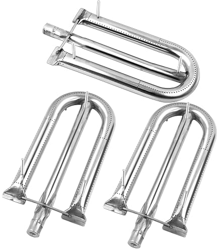 Music City Metals Edelstahl-Brenner Ersatz – Für Lazy Man LM210 Gasgrill, 42,2 X 2,5 Cm, Gerade Ausführung