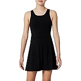 Amazon Essentials Girls' Active FormFlex Buttery Soft Tank Tennis Dress with Built-in Bodysuit, Bra, & Shorts