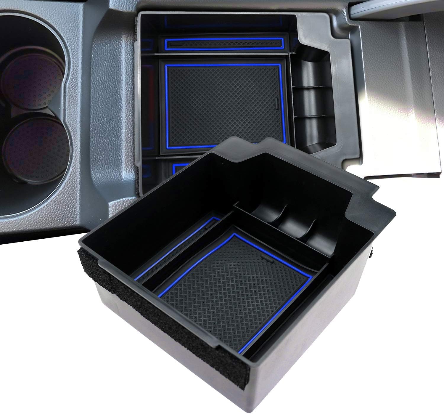 LFOTPP Armrest Storage Box for Ateca, Car Center Console Organizer