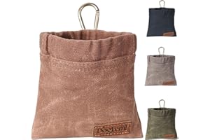 ETIAL Dog Treat Pouch,Portable Puppy Dog Training Treat Bag,Hand Free Dog Walking Bag,Auto Closing Pet Feed Snack Reward Pocket,Dog Food Dispenser for Pet Puppy Travel or Outdoor Use