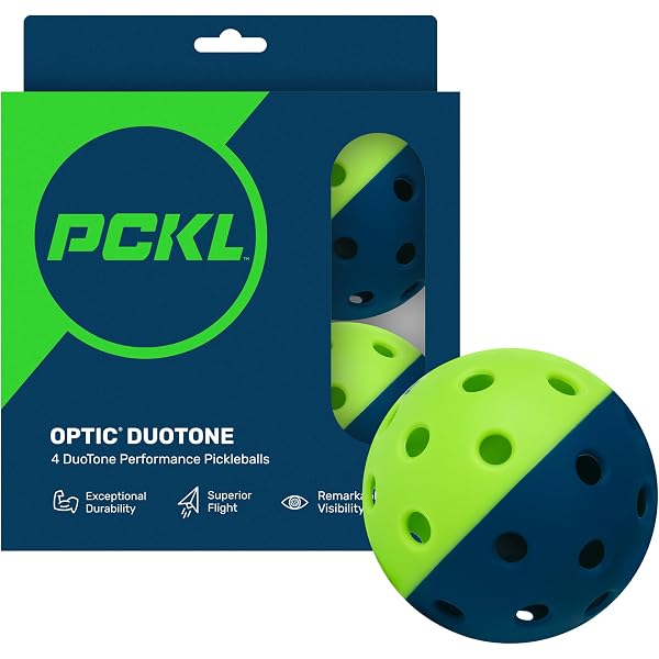 Franklin Sports outdoor X-40 pickleball balls (pack of 12) - Optic yellow