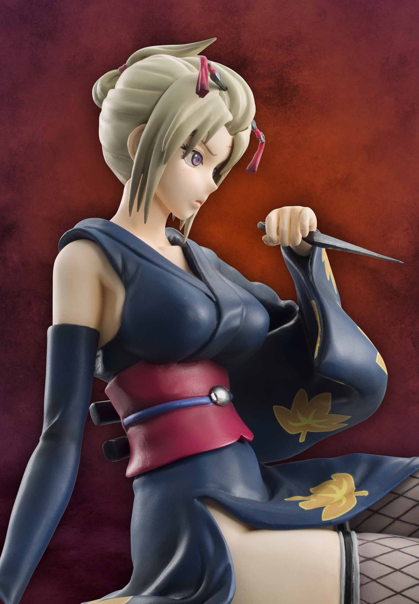 未開封 GEMシリーズ 銀魂 月詠 フィギュア Mua G.E.M.シリーズ 銀魂 月詠 約150mm PVC製 塗装済み完成品